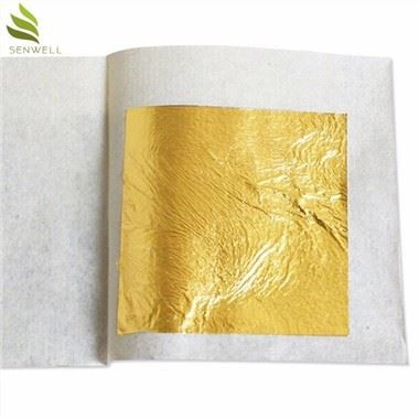 Feuilles de feuille d'or 24 carats