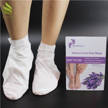 Masque pour les pieds pour peaux mortes