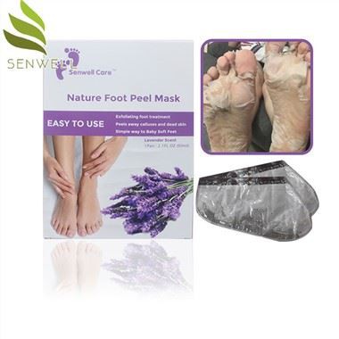 Masques exfoliants pour les pieds