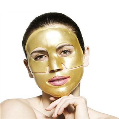 Masque Visage Poudre Cristal Collagène Or